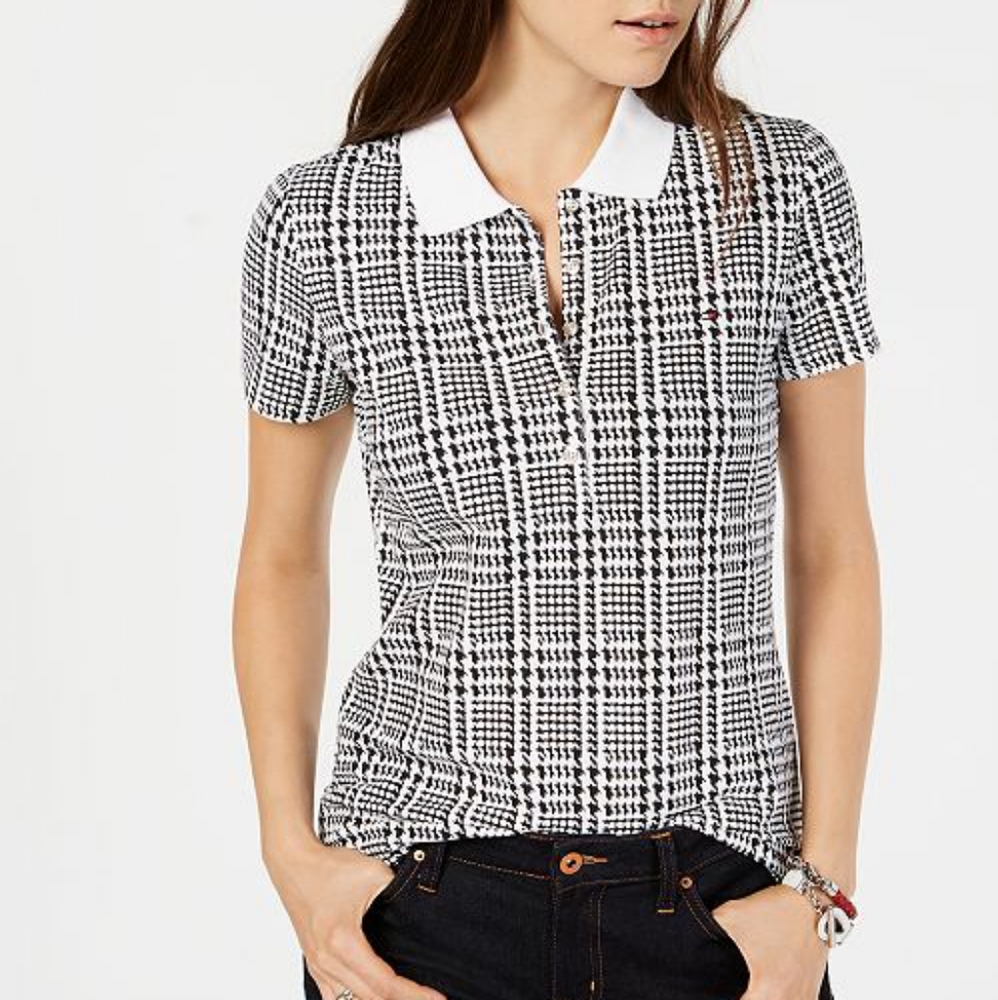 Tommy Hilfiger Houndstooth Polo